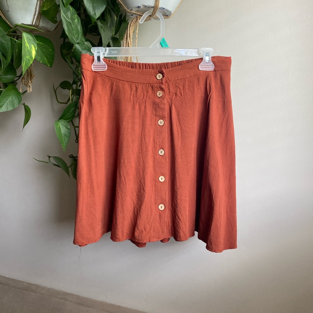 Rust Colored New Look Skirt